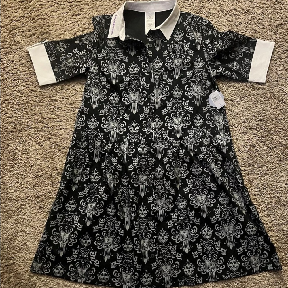 Disney Haunted Mansion Glow In The Dark Dress Size Small